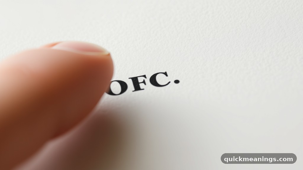 The Primary Definition of OFC
