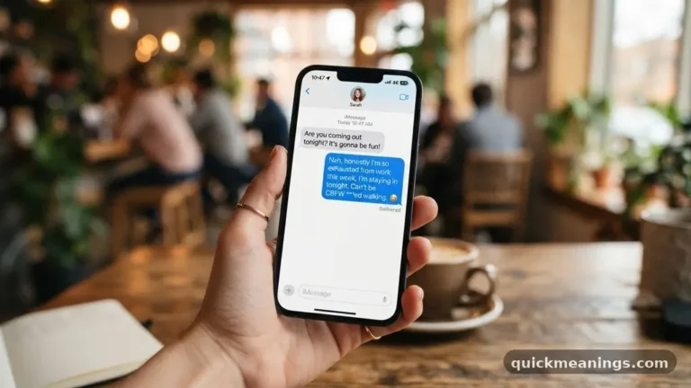 CBFW Meaning in Text & Slang (2026): What Does CBFW Mean? Complete Guide